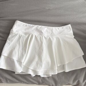 Garage White Layered skirt